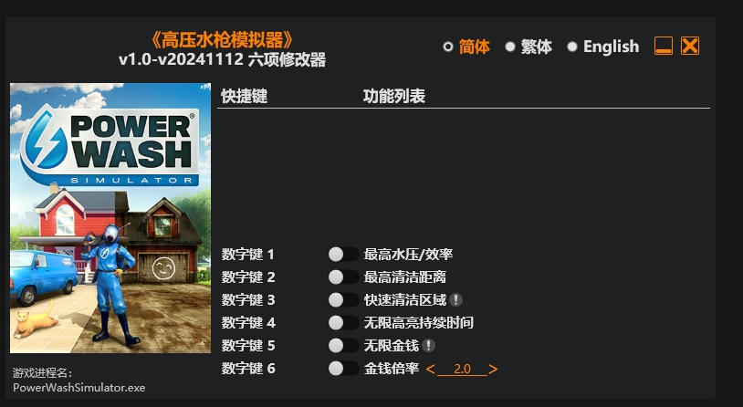 冲就完事模拟器|修改器