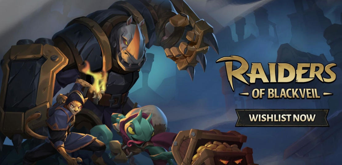 《黑纱突袭者（Raiders of Blackveil）》最新 中文 联机版（动作肉鸽）
