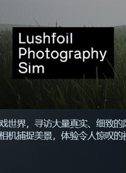 《摄影模拟器（Lushfoil Photography Sim）》最新 中文版（静谧看风景）