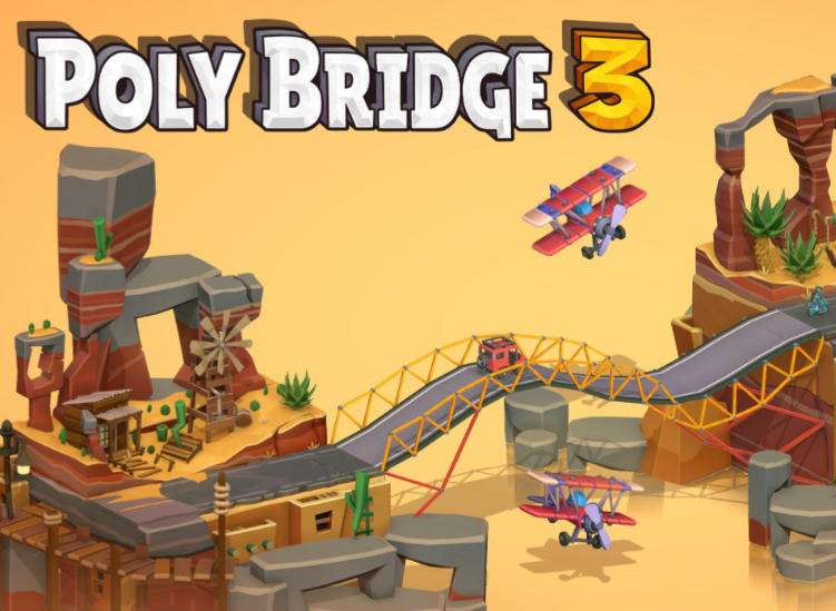 桥梁建筑师3Poly Bridge 3-1850160