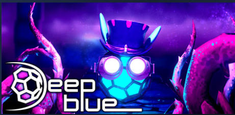 Deep Blue 3D Maze in Space-484830