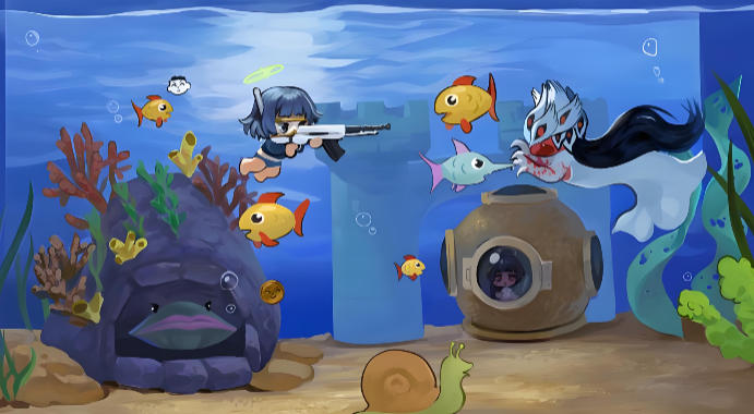 禅意水族馆Zen Aquarium-3479140