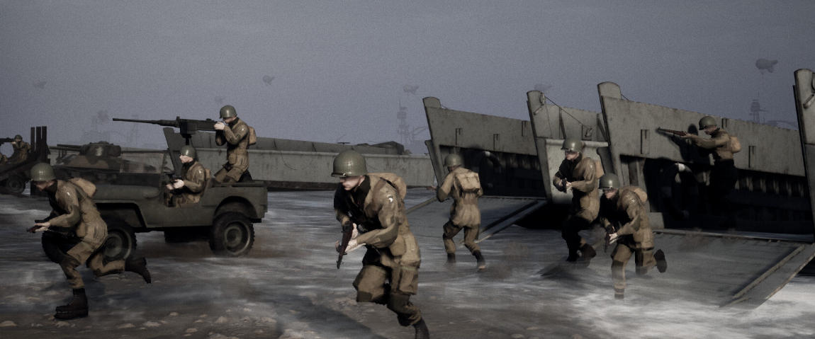 1944年海滩入侵Beach Invasion 1944-2209680