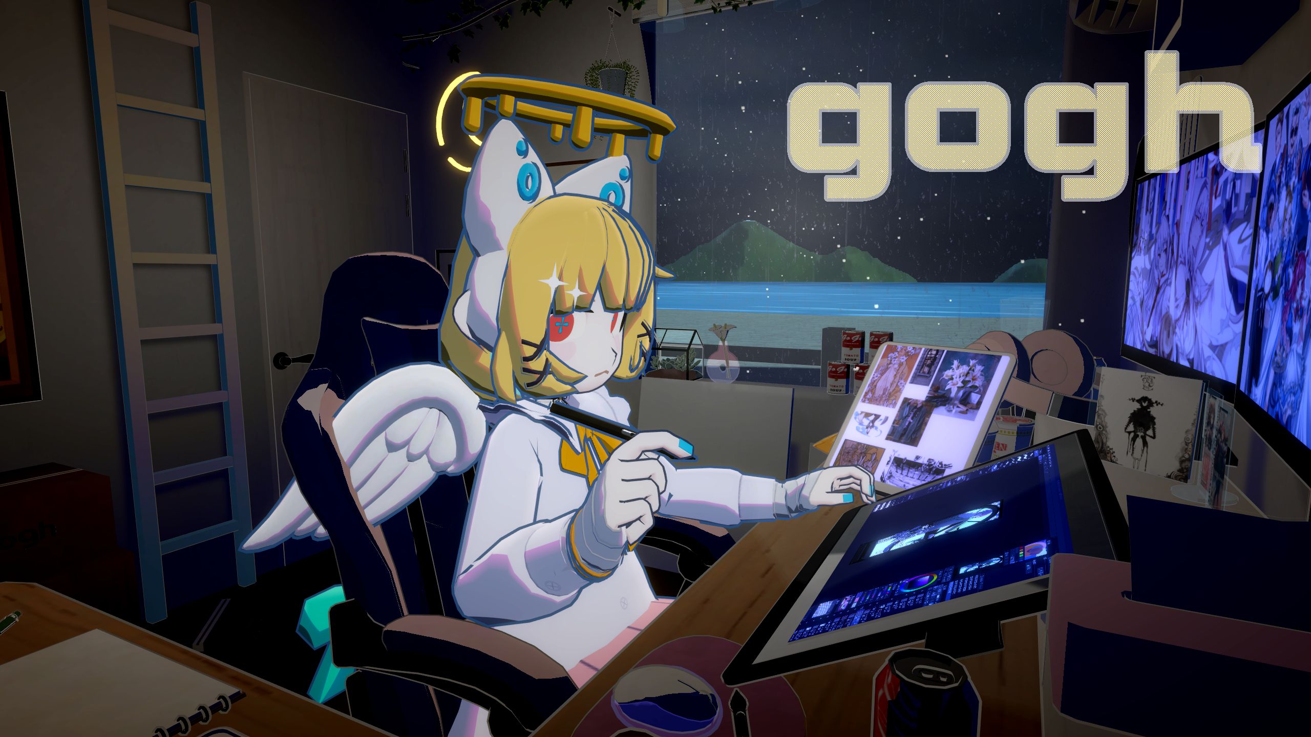 《gogh 虚拟形象与专注（gogh Focus with Your Avatar）》最新 全DLC 中文版